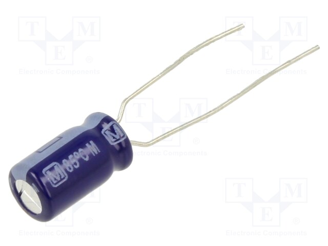 Electrolytic Capacitor, 47 µF, 63 V, M Series, ± 20%, Radial Leaded, 2000 hours @ 85°C