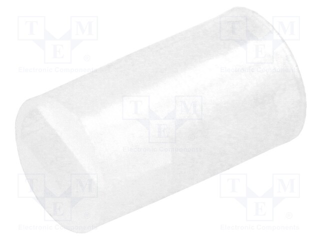 Spacer sleeve; LED; Øout: 4mm; ØLED: 3mm; L: 7mm; natural; UL94V-2