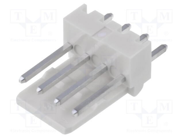 Socket; wire-board; male; Mini-Latch; 2.5mm; PIN: 4; THT; 250V; 3A