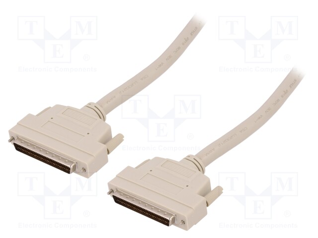 Connecting cable; SCSI 68pin; 1m; Features: shielded