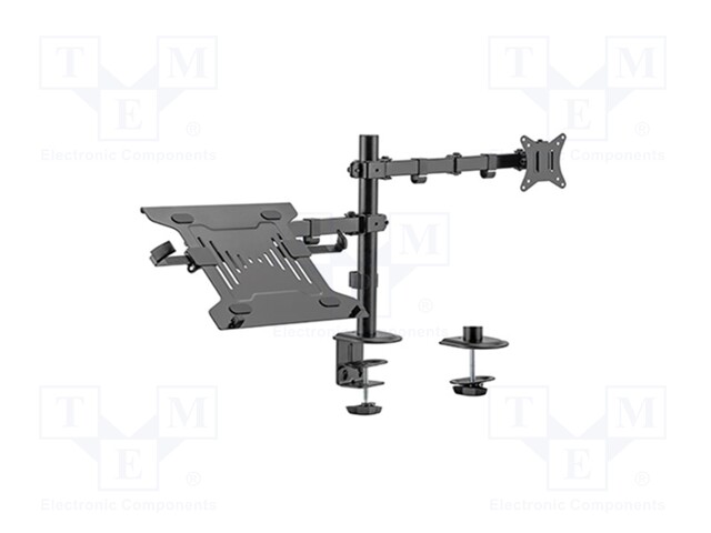 Monitor holder; 9kg; 17÷32"; Arm len: 441mm