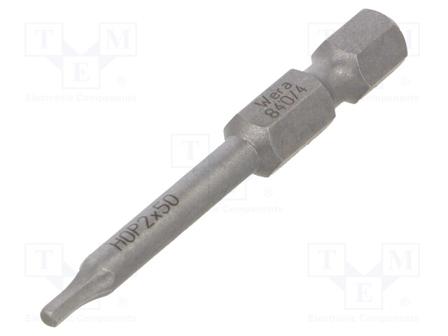 Holders for screwdriver bits; Allen hex key; HEX 2mm