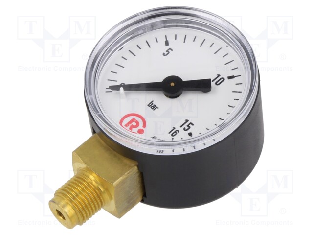 Manometer; 0÷16bar; 40mm; non-aggressive liquids,inert gases