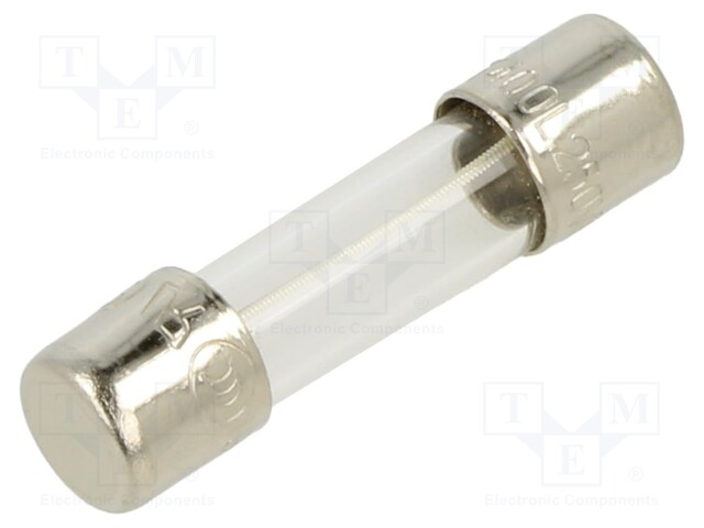 Fuse: fuse; time-lag; 400mA; 250VAC; cylindrical,glass; 5x20mm