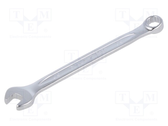 Wrench; inch,combination spanner; Spanner: 1/4"