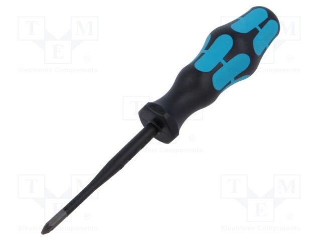 Screwdriver; Pozidriv®; insulated; PZ1; Blade length: 80mm