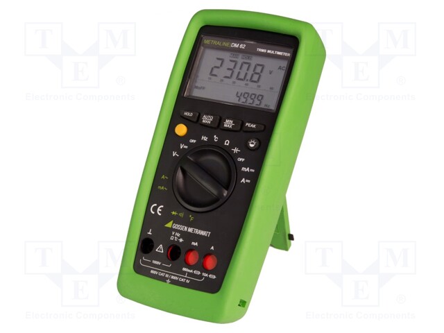 Digital multimeter; LCD 4 digits,bargraph; 2,8x/s; True RMS