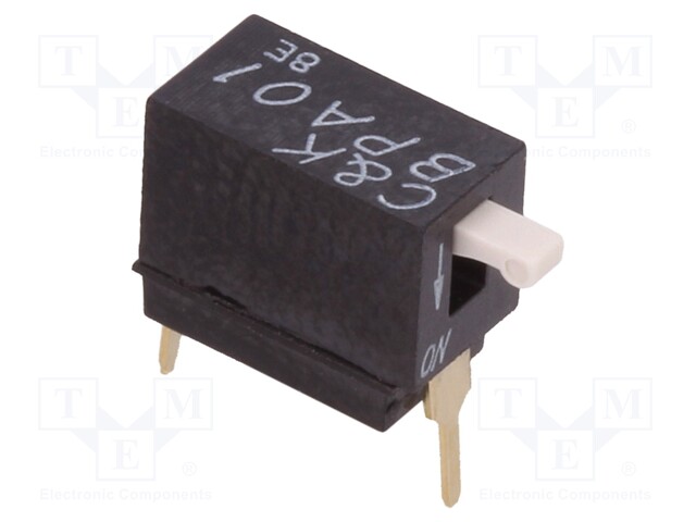 Switch: DIP-SWITCH; Poles number: 1; OFF-ON; 0.025A/24VDC; Pos: 2