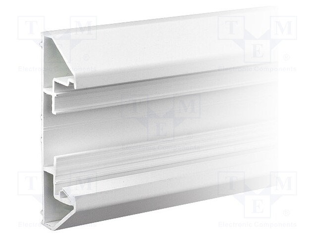 Surface mount housing; 2.1m; Colour: white