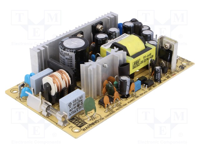 Power supply: switched-mode; 40.5W; 120÷370VDC; 90÷264VAC; OUT: 3