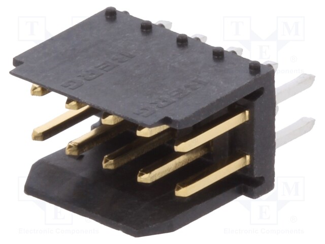 Socket; wire-board; male; DUBOX; 2.54mm; PIN: 10; THT; 3A; Layout: 2x5