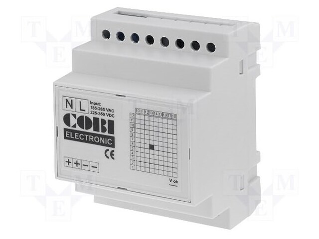 Power supply: switched-mode; 75W; 48VDC; 1.56A; 85÷265VAC; IP20