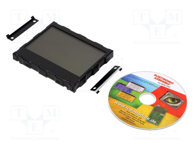 Display: LCD; graphical; FSTN Positive; 160x104; black; LED; PIN: 40