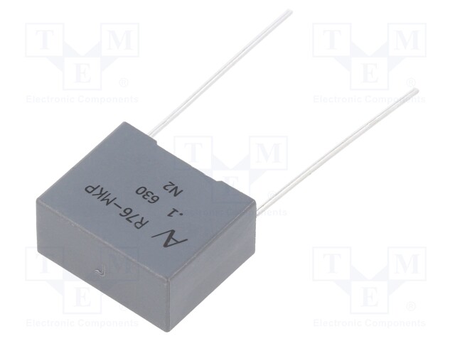 Capacitor: polypropylene; 0.1uF; ESR: 11.14mΩ; THT; ±5%; -55÷110°C