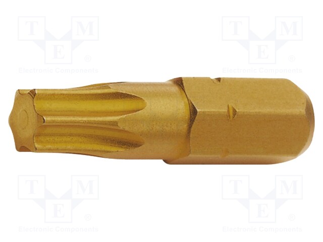 Screwdriver bit; Torx®; TX20; Overall len: 25mm; 3pcs.