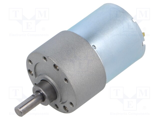 Motor: DC; 12÷24VDC; 3A; Shaft: D spring; 530rpm; max.0.127Nm