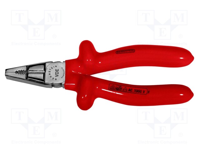 Pliers; insulated,universal; 205mm