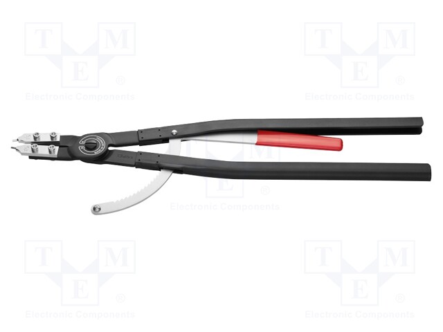 Pliers; internal circlip; Ring: internal; Pliers len: 570mm