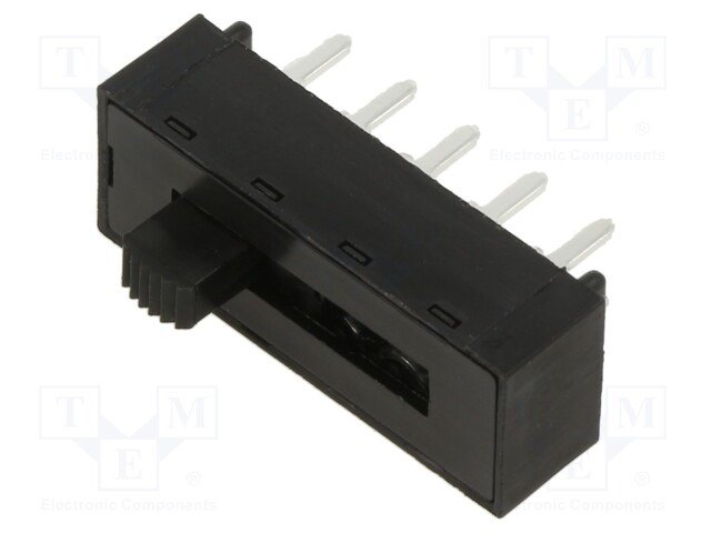 Switch: slide; Pos: 4; DP4T; 2A/250VAC; 0.5A/125VDC; ON-ON-ON-ON