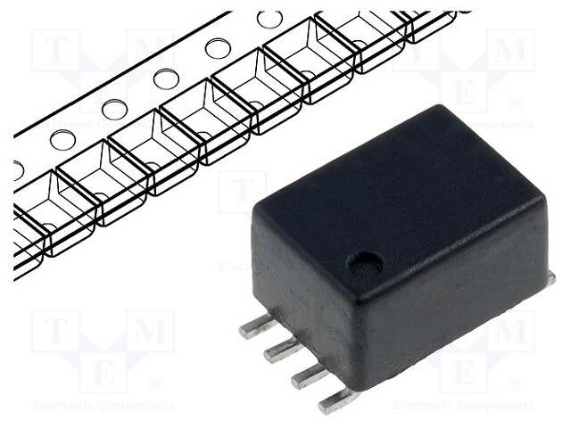 Inductor: wire; SMD; 500mA; 330mΩ; Induct.of indiv.wind: 100uH