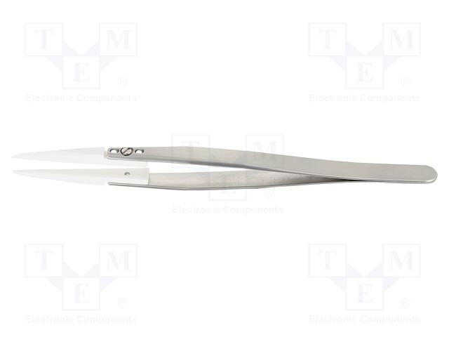Tweezers; 135mm; Blade tip shape: flat; universal