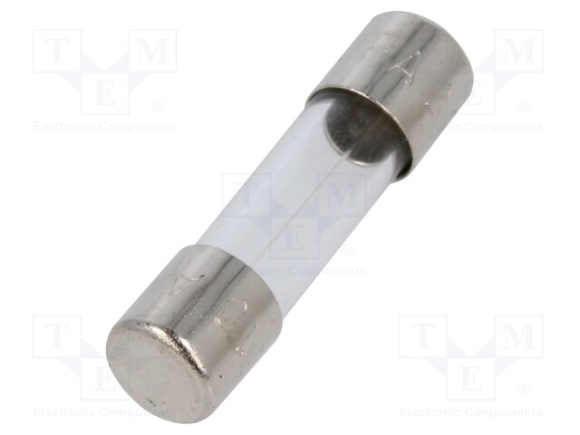 Fuse: fuse; quick blow; 10A; 32VAC; cylindrical,glass; 5x20mm; D1