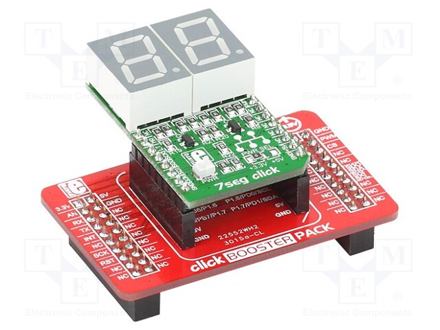 Multiadapter; mikroBUS socket; Add-on connectors: 1