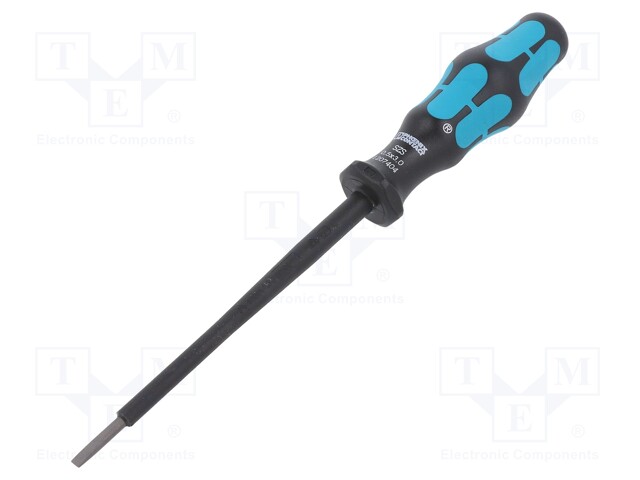 Screwdriver; insulated; slot; 3,0x0,5mm; Blade length: 100mm