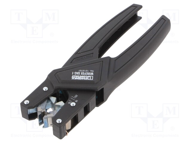 Stripping tool; Øcable: 3.2÷4.4mm; 2.5÷4mm2; Wire: round