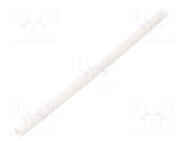 Heat shrink sleeve; glueless; 2: 1; 3.2mm; L: 1m; transparent