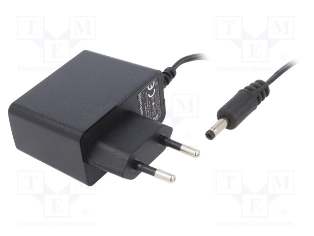 Power supply: switched-mode; constant voltage; 12VDC; 0.5A; 6W