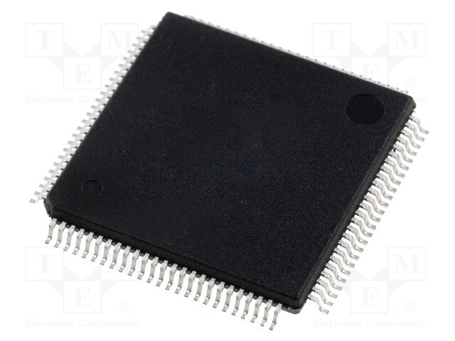 IC: ARM microcontroller; SRAM: 36kB; LQFP100; 2.4÷3.6VDC; LPC