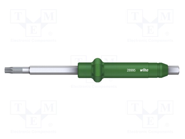 Interchangeable blade; Torx®; TX20; 130mm; max.10Nm