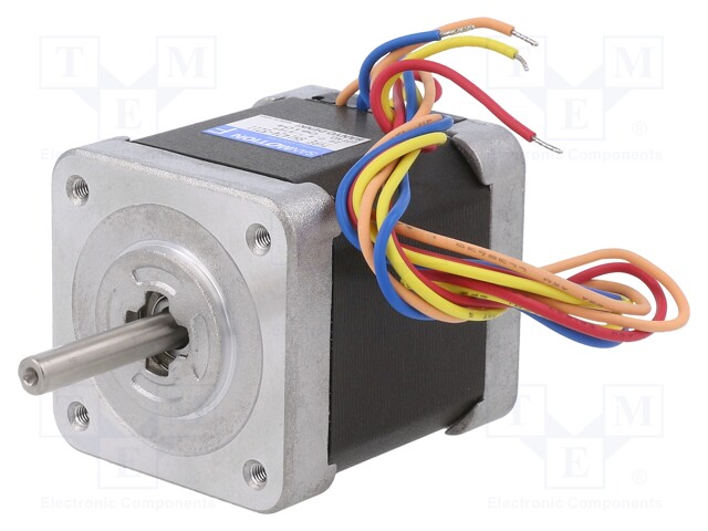 Motor: DC; 2-phase,bipolar,stepper; 24VDC; step 0,9°; 0.48Nm; 2A