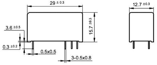 Relay: electromagnetic; SPDT; Ucoil: 24VDC; 12A; 12A/250VAC; PCB