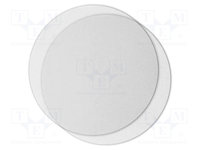 Wipe: micro abrasives material; disc; silicon dioxide; Ø127mm