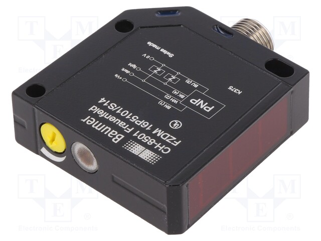 Sensor: photoelectric; Range: 0÷400mm; PNP; DARK-ON,LIGHT-ON; <1ms