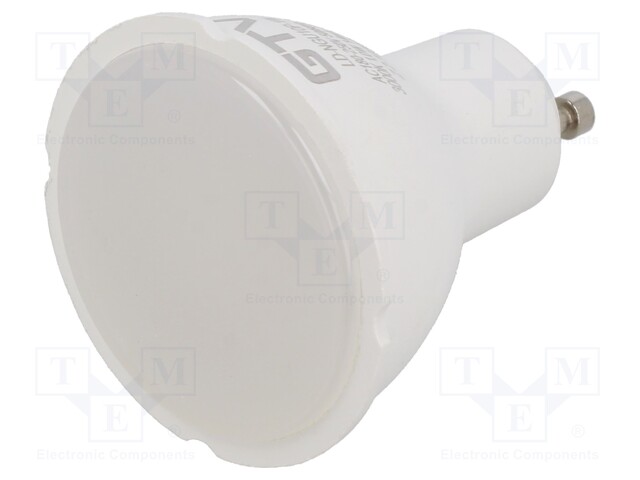 LED lamp; neutral white; GU10; 230VAC; 110lm; 1W; 120°; 3600K