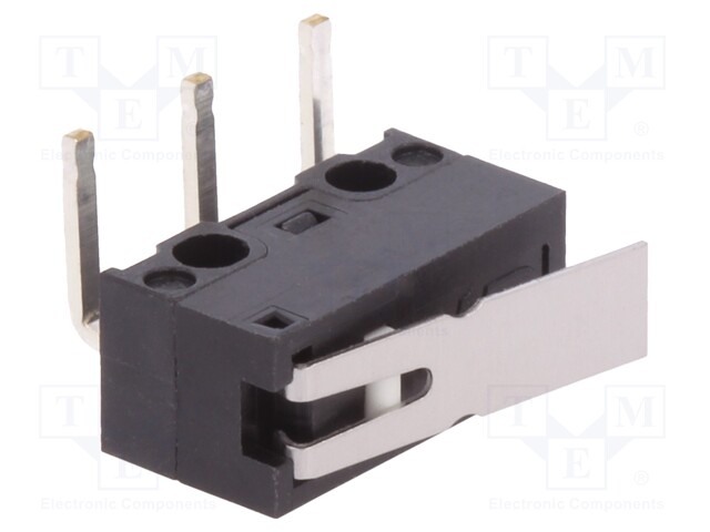 Microswitch SNAP ACTION; with lever; SPDT; 0.1A/125VAC; ON-(ON)