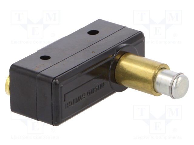 Microswitch SNAP ACTION; without lever,precise operation; SPDT