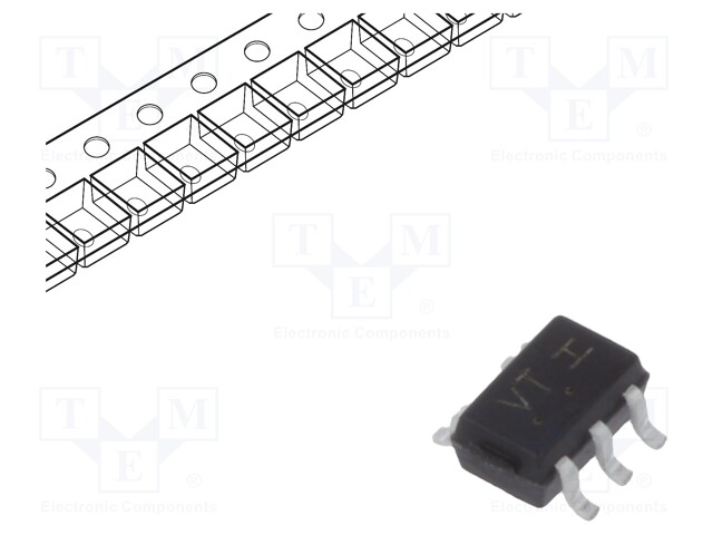 IC: digital; AND; Channels: 1; IN: 2; SMD; SC88A; Series: VHC; 2÷5.5VDC