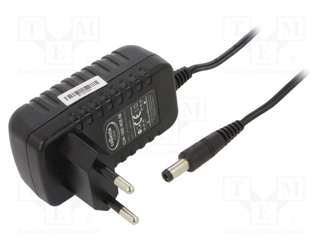 Power supply: switched-mode; volatage source; 5VDC; 2A; 10W; 83%