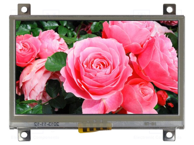 Display: TFT; 4.3"; 480x272; Illumin: LED; Dim: 106.7x83.98x8.05mm