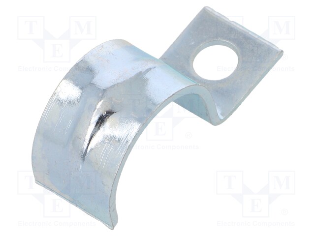 Screw mounted clamp; ØBundle : 20mm; Ømount.hole: 6mm; W: 14mm