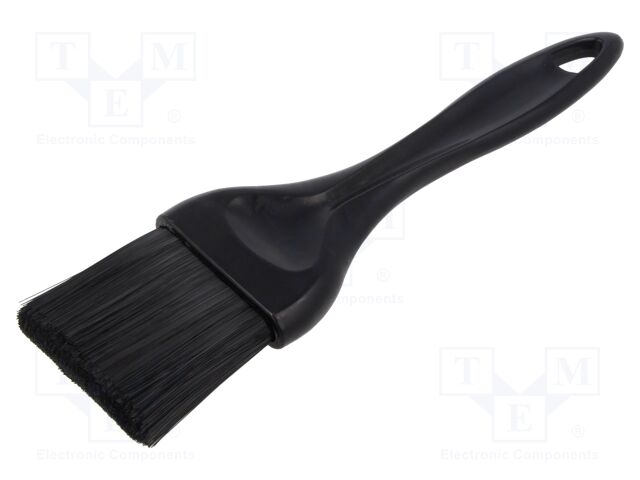 Brush; ESD; L: 195mm; Bristle len: 44mm; 47mm; 0.1÷10GΩ