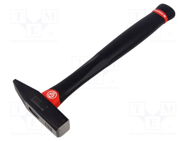 Hammer; fitter type; 300g; graphite