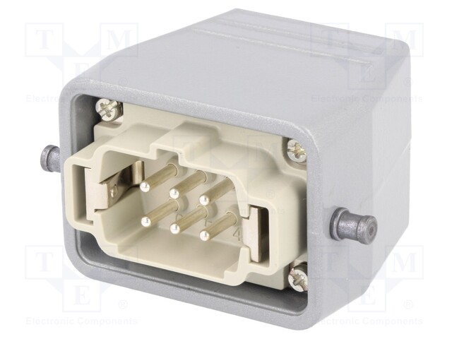 Connector: rectangular; plug; male; EPIC KIT; PIN: 6; 6+PE; M20; 16A