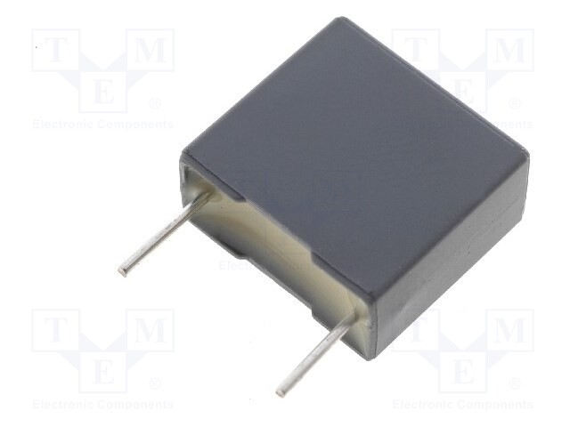 Capacitor: polypropylene; X2; 100nF; 10mm; ±10%; 13x6x12mm; 275VAC