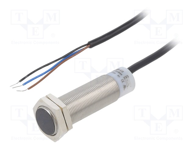 Sensor: inductive; 10÷30VDC; M18; Connection: lead 2m