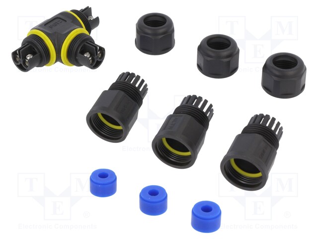 Connector: AC supply; screw terminal; 4.5÷6.5mm; 0.75÷2.5mm2